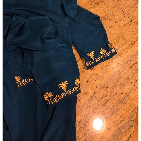 Vintage Lot of 5 Dian Von Furstenberg Size 1X Silk Button Embroidered Shirt - Picture 16 of 16